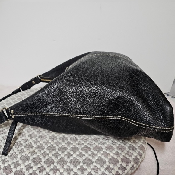 Kate Spade Pebbled Leather Black Shoulder Bag - Picture 13 of 17